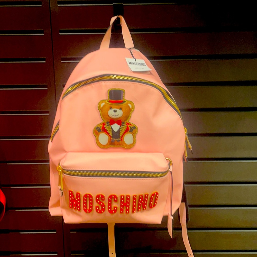 Moschino backpack new with tags.